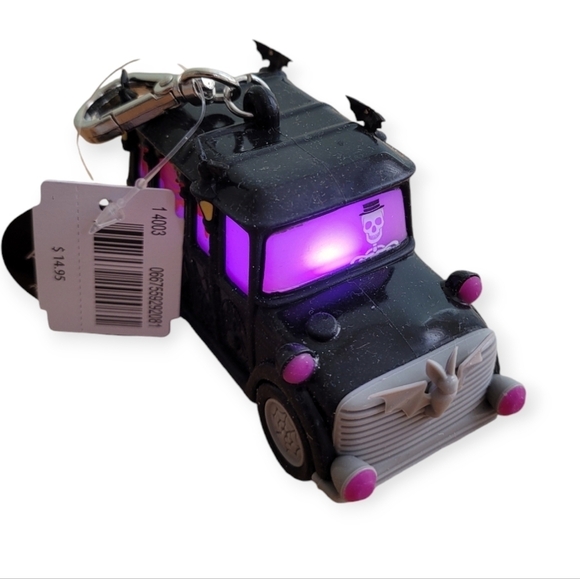 Bath and Body Works Halloween Hearse Pocketbac Holder Goth Light Sound NWT - Picture 5 of 10